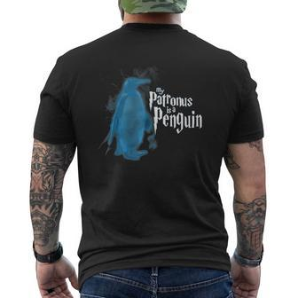 Original My Patronus Is A Penguin Halloween Costume Wizard Shirt Mens Back Print T-shirt - Thegiftio UK