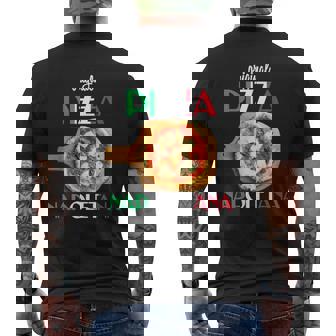 Original Pizza Napoletana Italia Pizza Tradition Pizza Camiseta Hombre Estampado Espalda - Regaloses
