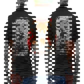 Ours En Peluche Mignon Graffitiintage En Peluche Teddy T-shirt imprimé au dos - Cadeauxyz