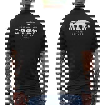 Outback Steakhouse Mens Back Print T-shirt - Thegiftio UK