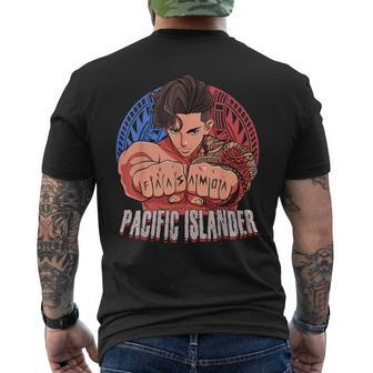 Pacific Islander Heritage Month Asian American Pride Men's T-shirt Back Print - Monsterry DE