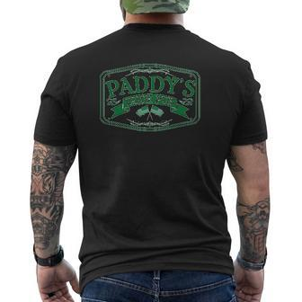 Paddys Irish Pub Mens Back Print T-shirt - Thegiftio UK