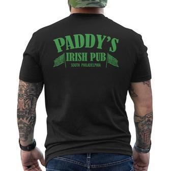 Paddy's Irish Pub South Philadelphia Men's T-shirt Back Print - Monsterry AU