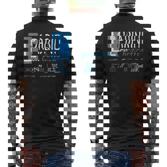 Padrino En Prácticas Anuncio Divertido Del Futuro Padrino Camiseta Hombre Estampado Espalda - Regaloses