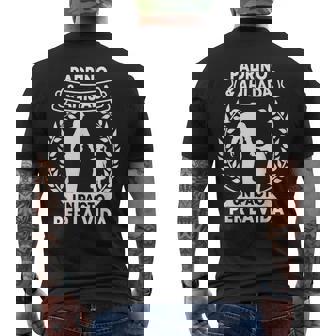 Padrino Y Ahijada Un Pacto Perida Bautizo Regalo Padrino Camiseta Hombre Estampado Espalda - Regaloses