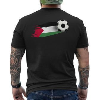 Palestine Flag Jersey Palestine Soccer Team Palestine Men's T-shirt Back Print - Thegiftio UK