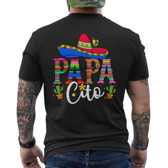 Papa Cito Sombrero Cinco De Mayo Fiesta Mexican 5 De Mayo Men's T-shirt Back Print - Seseable
