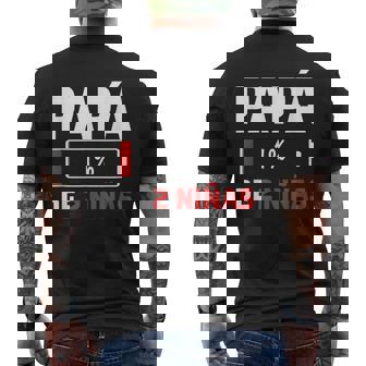 Papá De 2 Dos Niñas Hijas Día Del Padre Regalos Originales Camiseta Hombre Estampado Espalda - Regaloses