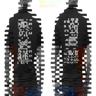Papa De Dia Gamer De Noche Regalo Dia Del Padre Camiseta Hombre Estampado Espalda - Regaloses