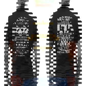 Papá Divertido Regalo Día Del Padre Cumpleaños Padre Camiseta Hombre Estampado Espalda - Regaloses