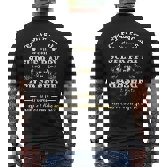 Papy Chasseur C'est Pas Facile Humour Chasse Homme Drole T-shirt imprimé au dos - Cadeauxyz