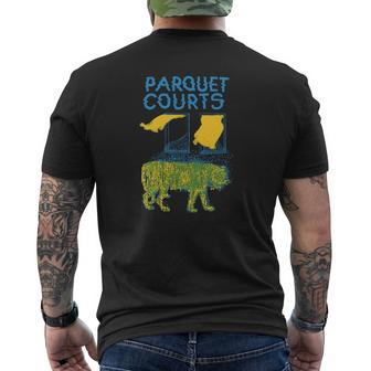 Parquet Courts Tiger Mens Back Print T-shirt - Thegiftio UK