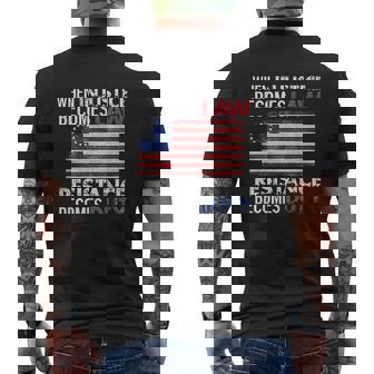 Patriotic Owner 2Nd Amendment Support I Will Not Comply Mens Back Print T-shirt - Thegiftio