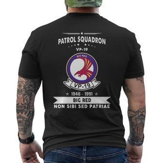 Patrol Squadron 19 Vp Men's T-shirt Back Print | Mazezy