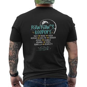 Pawpaw Grandpa Shirt Pawpaw Mens Back Print T-shirt | Mazezy