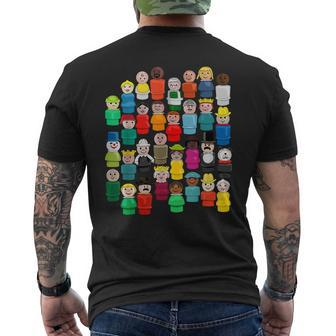 The People In Your Neighborhood Men's T-shirt Back Print - Seseable