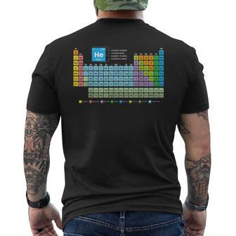 Periodic Table Of The Elements Periodic Table Of Elements Men's T-shirt Back Print - Thegiftio UK