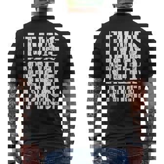 It Was Never A Phase It's A Lifestyle Elder Emo Still Emo Mens Back Print T-shirt - Thegiftio