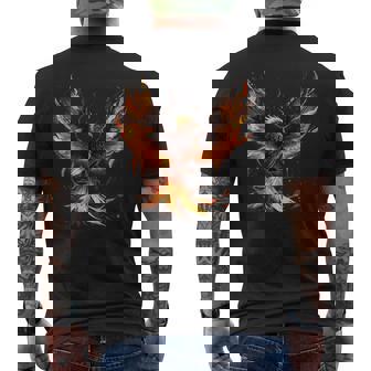 Phénix Mythical Bird Reborn Firebird Phoenix T-shirt imprimé au dos - Cadeauxyz