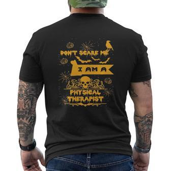 Physical Therapist Halloween Costume Mens Back Print T-shirt - Thegiftio UK