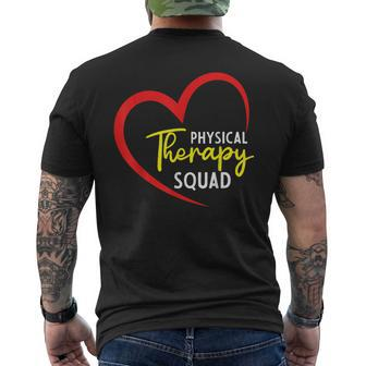 Physical Therapy Squad Rehab Directors Rehab Therapists Men's T-shirt Back Print - Monsterry DE
