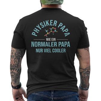 Physiker Papaiel Coolerater Physik Physiker T-Shirt mit Rückendruck - Geschenkecke