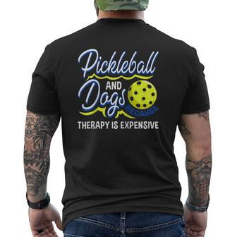 Pickleball Pickleball Man Woman Raglan Baseball Tee Mens Back Print T-shirt | Mazezy