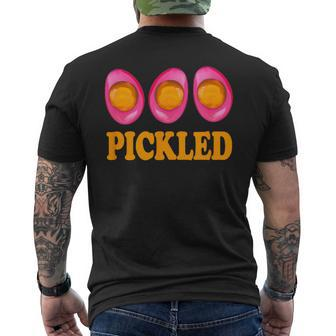 Pickled Eggs Pennsylvania Dutch Family Tradition Egg Recipe Men's T-shirt Back Print - Seseable