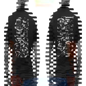 Piezas De Bicicleta – Ciclistas Ciclistas Camiseta Hombre Estampado Espalda - Regaloses