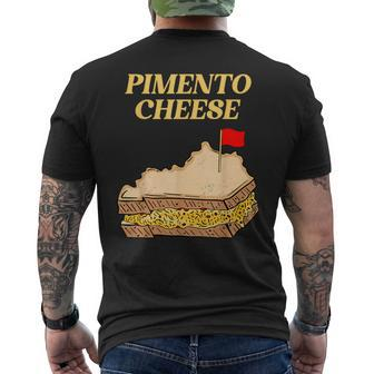 Pimento Cheese Golf Men's T-shirt Back Print - Seseable