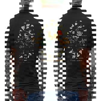 The Pineapple Parlor Men's T-shirt Back Print - Thegiftio UK