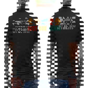 Planting Gardening Lover Bonsai Tree Just One More Bonsai Men's T-shirt Back Print - Seseable