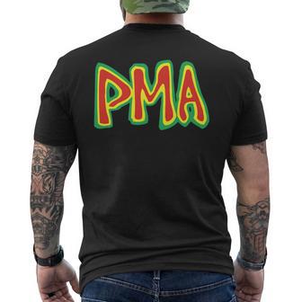 Pma Positive Mental Attitude Classic Hardcore Punk Dc Ny Men's T-shirt Back Print - Monsterry DE