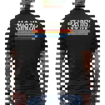 Poggio Rusco Estilo Retro De Los Años 70 Y 80 Camiseta Hombre Estampado Espalda - Regaloses