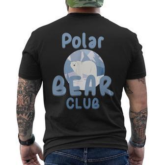 Polar Bear Club Snow Ice Animal Bear Men's T-shirt Back Print - Monsterry