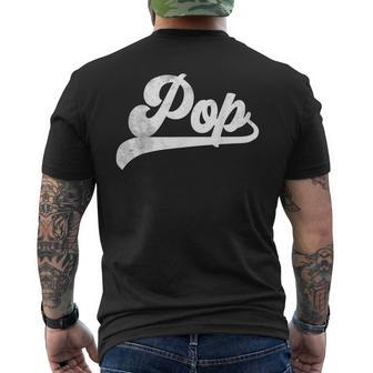 Pop Father's Day Pop Men's T-shirt Back Print - Monsterry