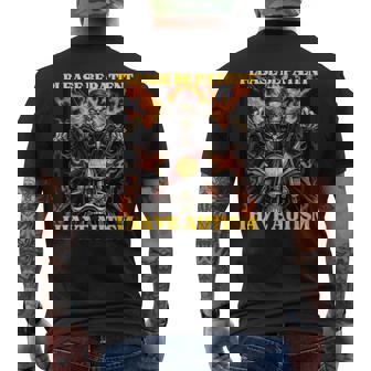 Por Favor Sea Paciente Tengo Autismo Duro Cool Skeleton Meme Camiseta Hombre Estampado Espalda - Regaloses