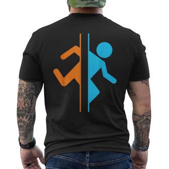 Portal For Women Men's T-shirt Back Print - Monsterry