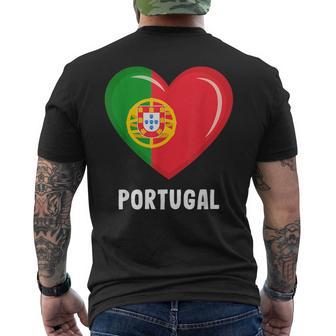 Portugal Flag Jersey Portuguese T-Shirt mit Rückendruck - Geschenkecke