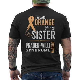 Prader-Willi Syndrome Awareness Men's T-shirt Back Print - Monsterry