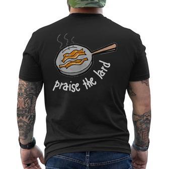 Praise The Lard Bacon Lover Men's T-shirt Back Print - Monsterry UK