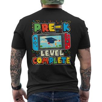 Pre-K Level Complete Graduation Class 2024 Boys Gamer Men's T-shirt Back Print - Monsterry DE