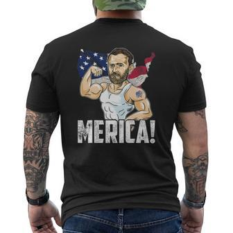 President Ulysses S Grant Merica 4Th Of July Party Mens Back Print T-shirt | Mazezy CA