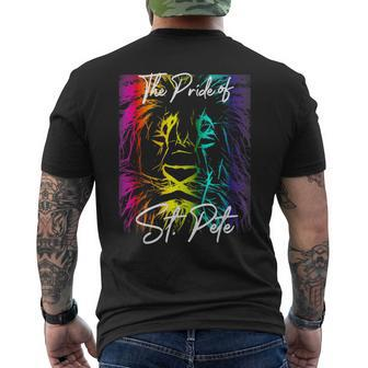 Pride Parade -St Pete Men's T-shirt Back Print - Monsterry
