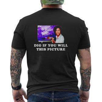 Prince Dig If You Will This Picture Mens Back Print T-shirt - Thegiftio UK