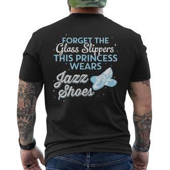 This Princess Wears Jazz Shoes Idea Men's T-shirt Back Print - Monsterry