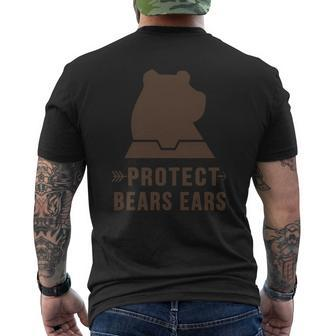 Protect Bears Ears Mens Back Print T-shirt - Seseable