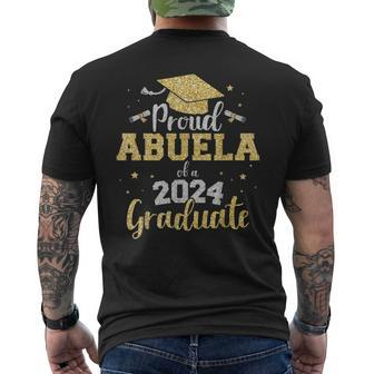 Proud Abuela Of A Class Of 2024 Graduate Senior Graduation Men's T-shirt Back Print - Seseable