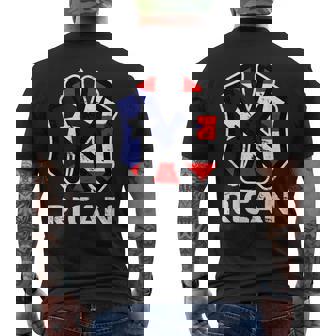 Proud Nuyorican Puerto Rico Men's T-shirt Back Print - Monsterry