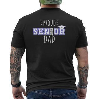 Proud Senior 2022 Dad Family Senior 2022 Dad Mens Back Print T-shirt | Mazezy